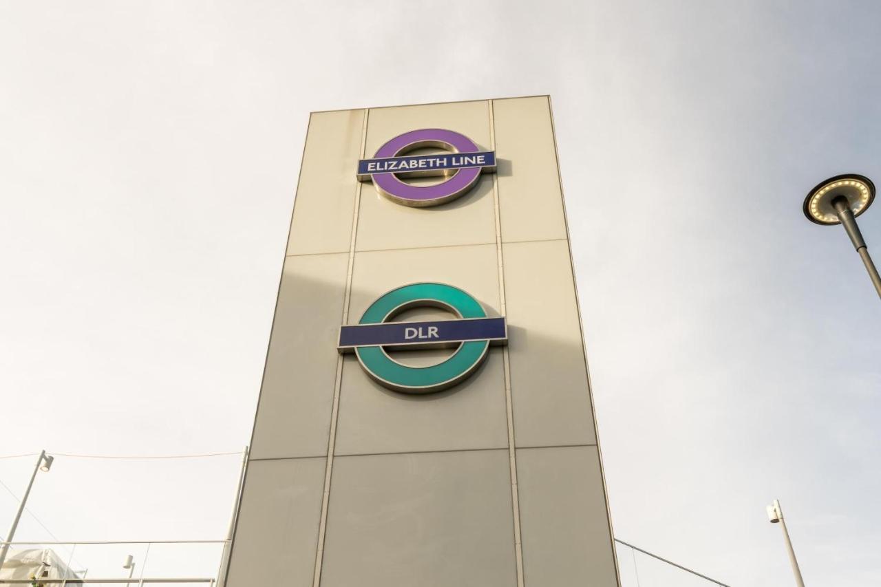 런던 New 2Bd Flat 4Mins To Excel Centre Fast City Links 아파트 외부 사진